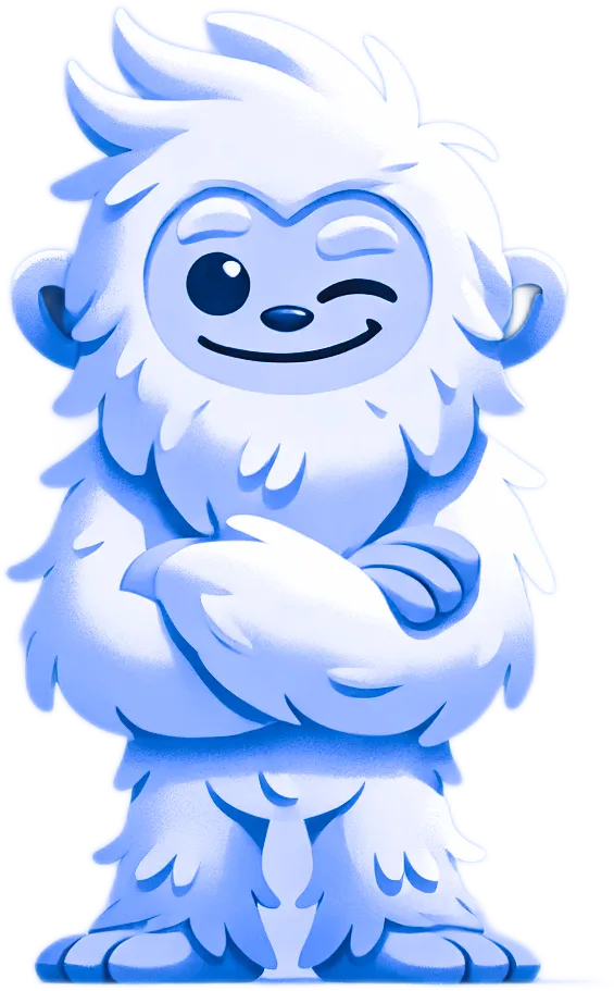 Yeti Mascot